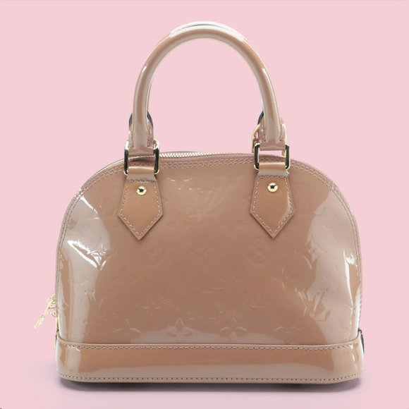 LIKE NEW - Louis Vuitton Monogram Vernis Alma BB - Picture 2 of 13